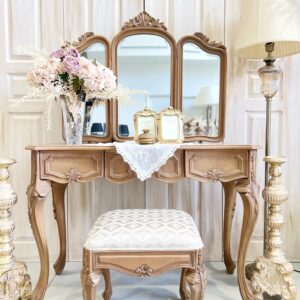 shabby chic bedroom stool